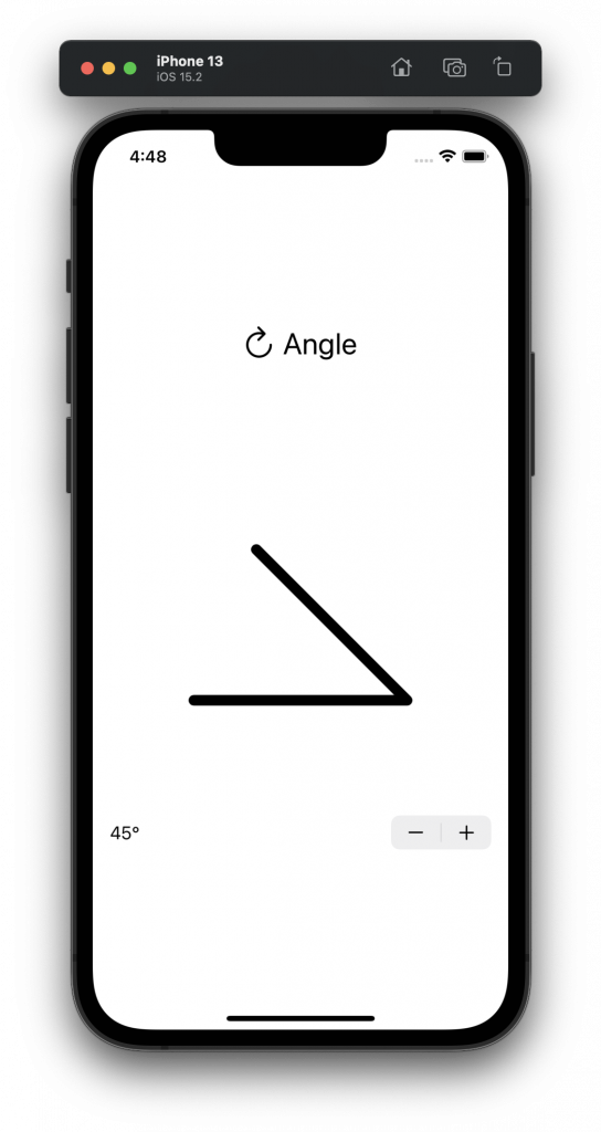 Angle Input Control with SwiftUI